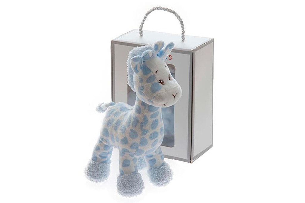 MUÑECO SONAJERO 10716 AZUL GAMBERRITOS