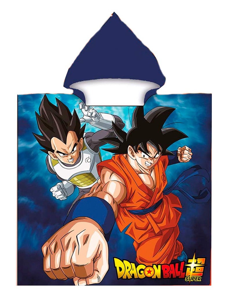 PONCHO PLAYA 55X110 064DBS-PCM DRAGON BALL