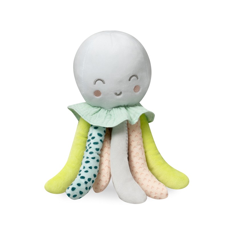 PELUCHE GRANDE SONAJERO PULPO INTERBABY