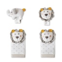 SET SONAJEROS PIES Y MUÑECAS LEON INTERBABY
