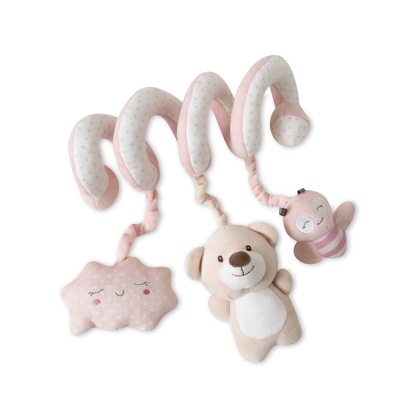 ESPIRAL OSITO ROSA INTERBABY