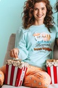 PIJAMA MUJER EQUIPO 60364 TURQUESA MR WONDERFUL