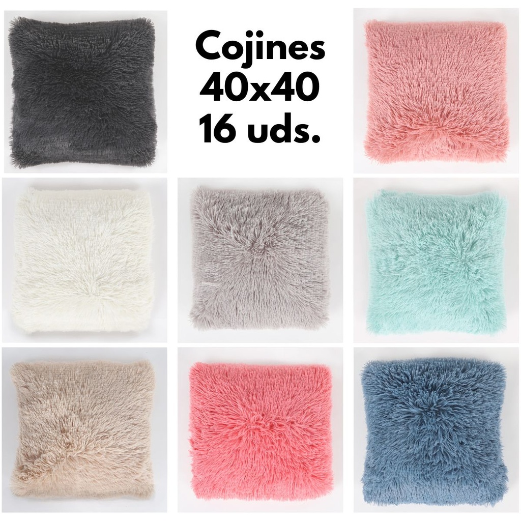 COJIN FLOU 40X40 SURTIDO INNOVA HOME
