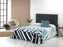 MANTA TERCIOPELO HARMONY N06 AZUL MORA