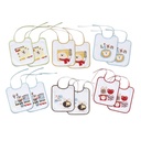 BABERO RIZO PLASTIFICADO 00133 25X30 INTERBABY