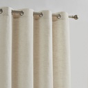 CORTINA RUSTICA LINO CD-5340 CRUDO CAMALTEX