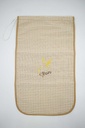 BOLSA PAN BORDADA BEIGE VICHY SC