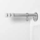 BARRA CORTINA EMMA PLATA 120X210 EDEN