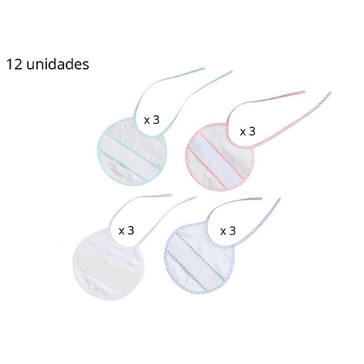 [40int02] BABERO PUNTO CRUZ REF 40 SURTIDO INTERBABY