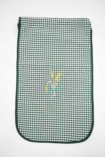 [BOLSAPANVICHY-VERDE] BOLSA PAN BORDADA VERDE VICHY SC