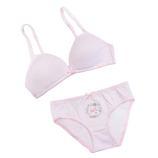 CONJUNTO NIÑA CON RELLENO ROSA 3/255 KEHAT