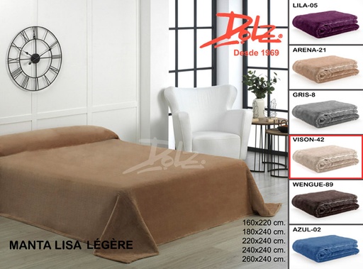 MANTA LEGERE 2015 VISÓN DOLZ