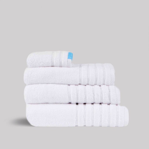 TOALLA 600GR ZERO TWIST BLANCO DON ALGODÓN
