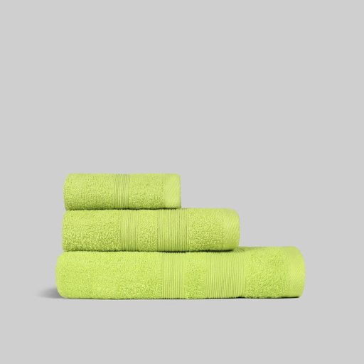 TOALLA RIZO ALGODON KIWI MILCOLORS