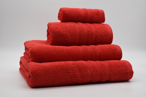 TOALLA RIZO AMERICANO ROJO VIDAL HOME