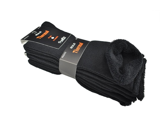 [470] PACK 12 CALCETINES THERMAL 470 NEGRO POSETS
