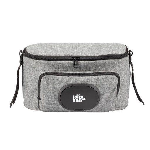 [BO001-31] BOLSA ORGANIZADORA GRIS INTERBABY