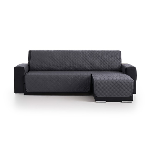 FUNDA CHAISE LONGUE ACOLCHADO GRIS-OSCURO BELMARTI