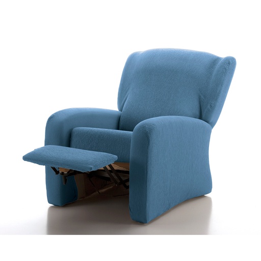 [RELAX4PIEZAS-AZULCIELO] FUNDA SILLON RELAX JARA AZUL CIELO CASA TEXTIL