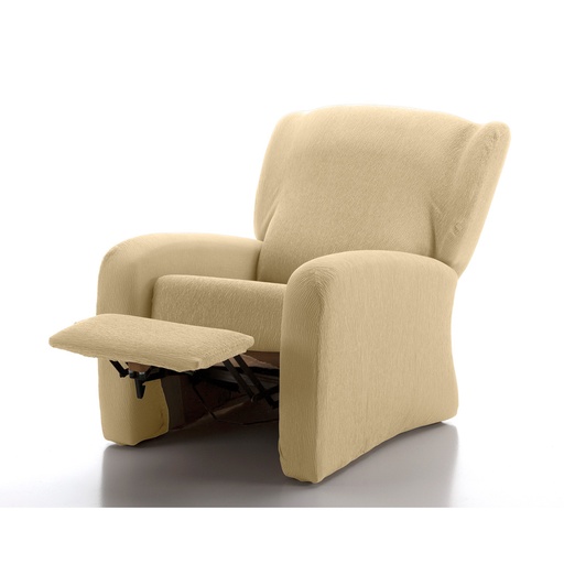 [RELAX4PIEZAS-BEIGE] FUNDA SILLON RELAX JARA BEIGE CASA TEXTIL