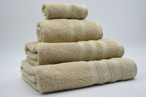 TOALLA RIZO AMERICANO PREMIUM TAUPE VIDAL HOME