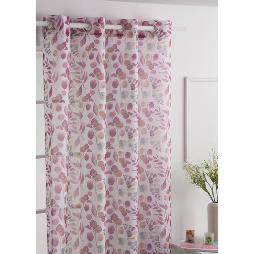 [10023599] CORTINA IM PAULA 140X270 FUCSIA FUN&amp;DECO