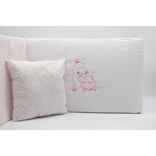 [289ROSA] EDREDON CUNA 3PZS 289 ROSA VIDAL HOME BABY