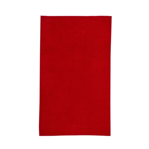 [13066ROJO] TOALLA TERCIOPELO 100X160 LISO 13066 ROJO SECANETA