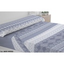 JUEGO SABANAS SEDALINA ANDES AZUL TROVADOR