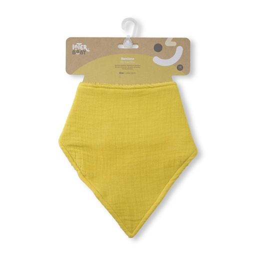 [00310-75] BABERO BAMBU BANDANA 00310-75 OCRE TIERRA INTERBABY