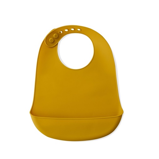 [SI002-75] BABERO SILICONA SI002-75 OCRE TIERRA INTERBABY