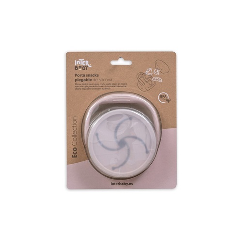 [SI006-66] PORTA SNACKS SILICONA SI006-66 ROSA MAQUILLAJE INTERBABY