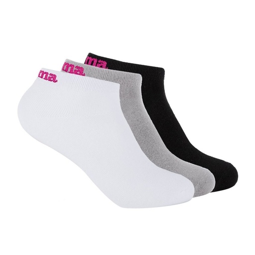CALCETIN INVISIBLE MUJER PACK 3 1700 BL/NE/GR JOMA