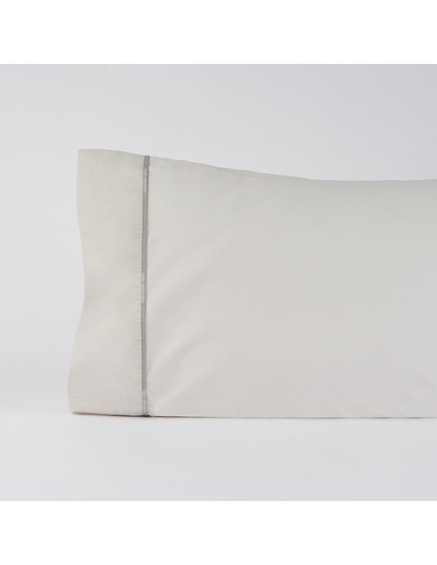 FUNDA DE ALMOHADA 100% ALGODÓN PERCAL 180 HILOS GRIS DON ALGODÓN