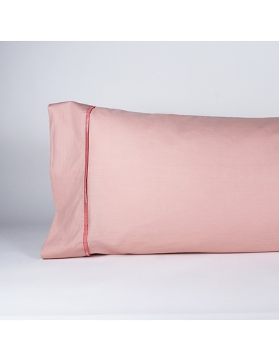 FUNDA DE ALMOHADA 100% ALGODÓN PERCAL 180 HILOS ROSA PALO DON ALGODON