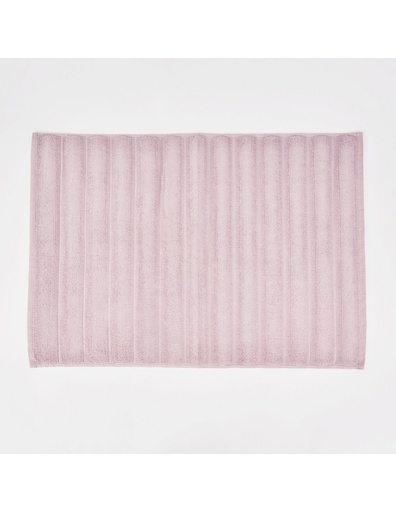 [RIBSMALVA] ALFOMBRA BAÑO RIBS MALVA 50X70 DON ALGODON