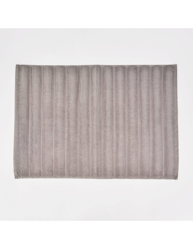 [RIBSGRIS] ALFOMBRA BAÑO RIBS GRIS 50X70 DON ALGODON