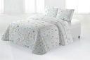 COLCHA BOUTI BESBES AZUL MIRACLE