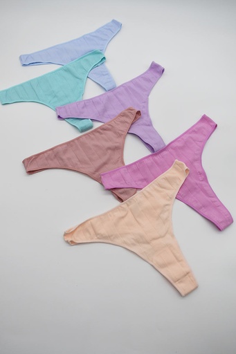 BRAGA TANGA LISTA INVISIBLE ALGODON 214 SURTIDO VERANO NAIARA