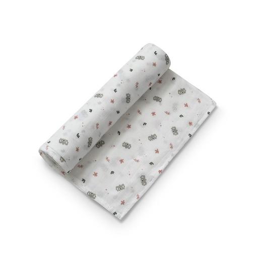 [98961-02] MUSELINA 120X120 KOALA ROSA INTERBABY