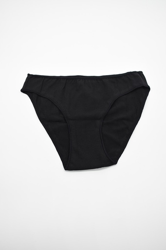 BRAGA BIKINI LISTAS INVISIBLE ALGODON 200 NEGRO NAIARA