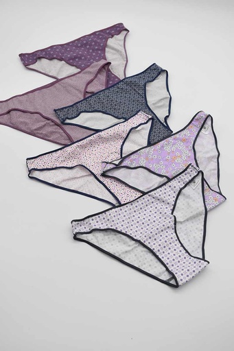[675SURTIDO-TU] BRAGA BIKINI BAJO FANTASIA PACK 2 TALLA ÚNICA 675 SURTIDO NAIARA