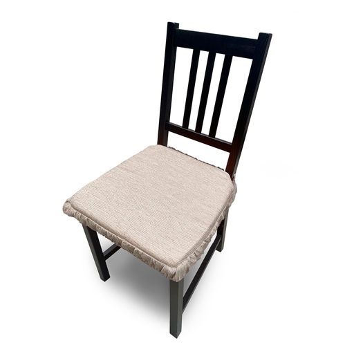 [AS-CREMA] ASIENTO SILLA ACOLCHADO CREMA 40x40 MARCAVI