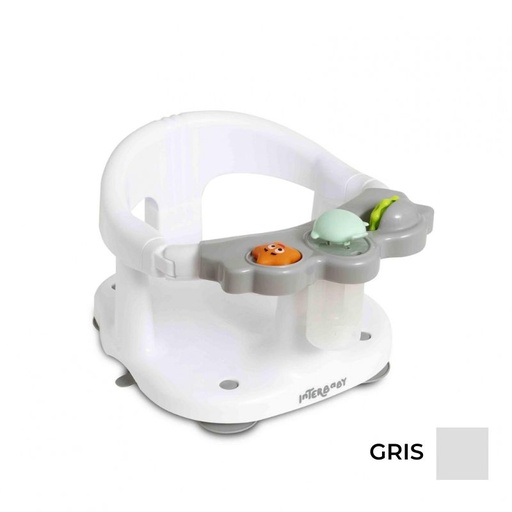 [ASI01-31] ASIENTO DE BAÑO ASI01-31 GRIS INTERBABY