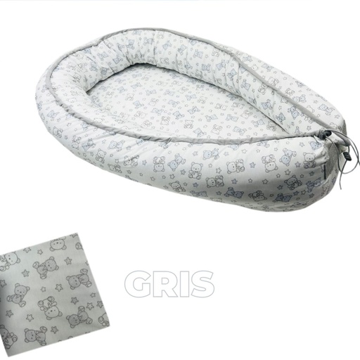 [10698GRIS] COJIN NIDO 10698 GRIS GAMBERRITOS