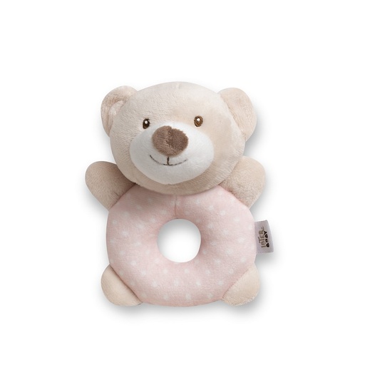 [OSI06-02] SONAJERO PELUCHE OSITO ROSA INTERBABY