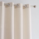 CORTINA RUSTICA LISA CD-5320 CRUDO CAMALTEX