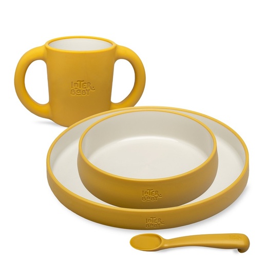 [SET42-75] VAJILLA APRENDIZAJE SET42-75 OCRE TIERRA INTERBABY