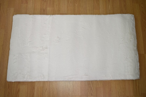 [014088-BLANCO] ALFOMBRA NILO BLANCO 60X120 MIRACLE