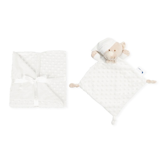 [PD001-09] MANTA BURBUJA + DOU DOU OSITO BLANCO INTERBABY